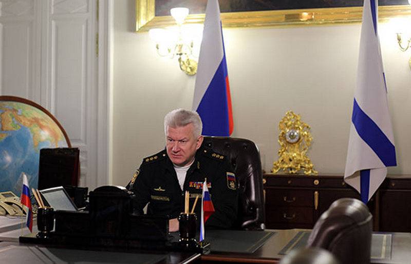 Commander-in-Chief of the Russian Navy Nikolai Evmenov supervised the progress of the tests of the frigate «Admiral Golovko» and corvette «Mercury»