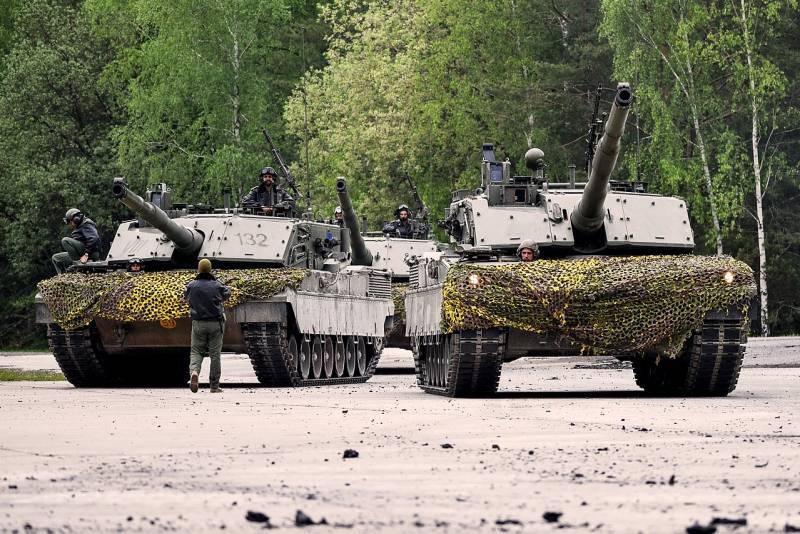 Italia puede convertirse en un competidor de Ucrania en el tema de obtener tanques Leopard alemanes 2