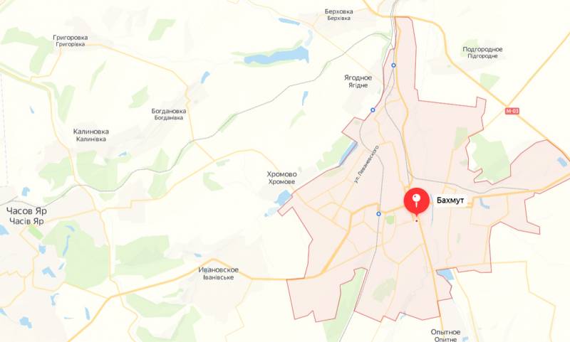 Ukrainian military named the road from Bakhmut to Chasov Yar «Russian shooting gallery»