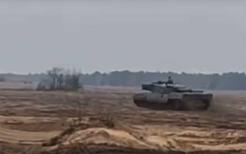 Aparecieron los tanques Leopard 2A4., presuntamente, en Donbás