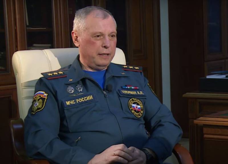 俄罗斯总统免去丘普里扬上将的俄罗斯联邦紧急情况部第一副部长职务
