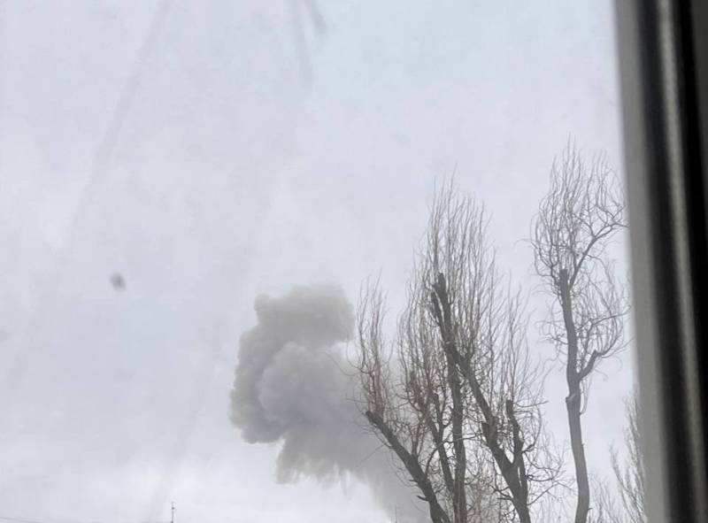 Se realizaron ataques contra las reservas enemigas en las ciudades de Druzhkovka y Marganets.