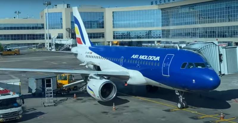 Молдавская авиакомпания сообщила об отмене целого ряда запланированных ранее рейсов