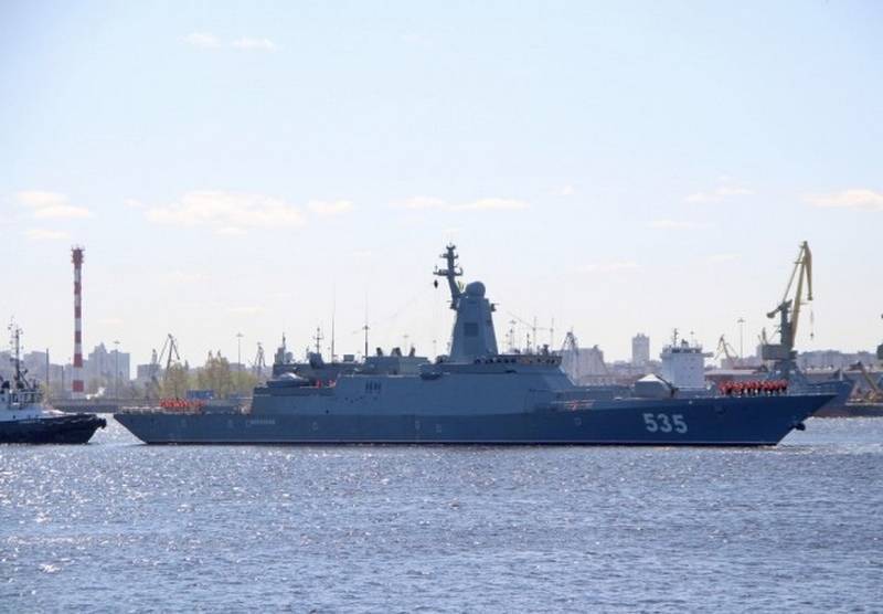 Построенный для ЧФ корвет «Mercury» project 20380 revised before being handed over to the fleet