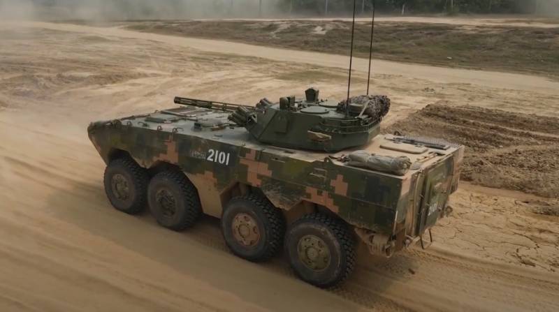 Amphibiens blindés ZBL-09 entrer en service avec les troupes de l'APL, en charge des opérations dans le détroit de Taiwan