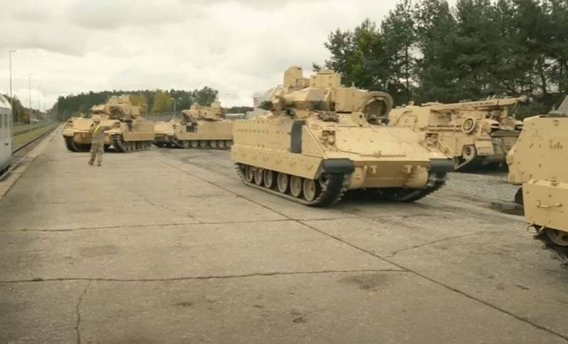 The United States compensates Ukraine for the loss of Western armored vehicles by supplying an additional batch of Bradley infantry fighting vehicles