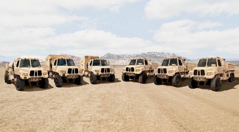 Под капотом нет двигателя: в США прошли испытания нового армейского грузовика Oshkosh FMTV A2