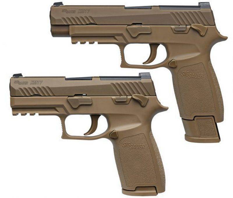 Выигравший в 2017 году тендер XM17 Modular Handgun System пистолет SIG Sauer M17 стал основным в Армии США