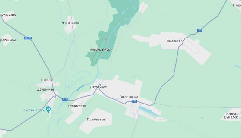 Военкоры: ВС РФ форсировали реку Оскол в районе Новомлынска на Купянском направлении