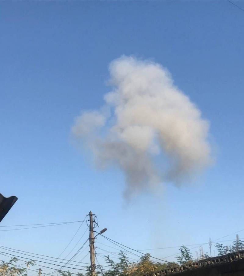 La aviación rusa incendió una instalación de transporte, equipos y almacenes de las Fuerzas Armadas de Ucrania en Konstantinovka