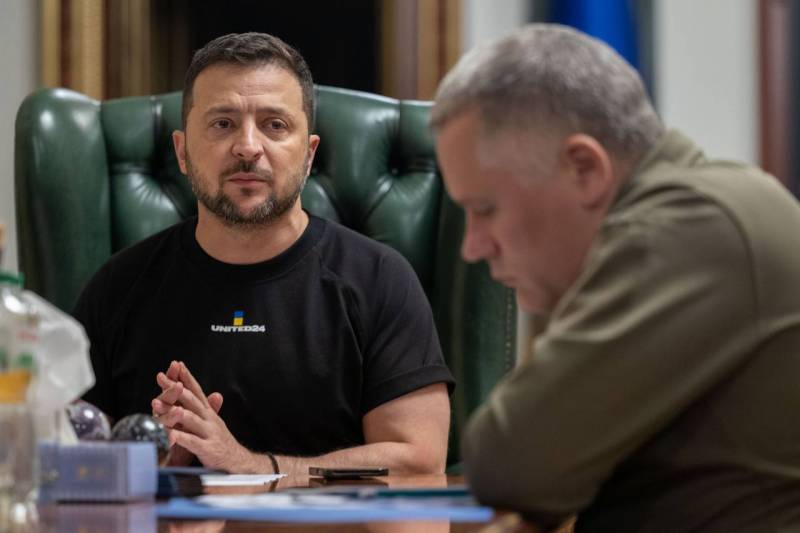 The head of the Kyiv regime said, that he did not give orders to strike Russia