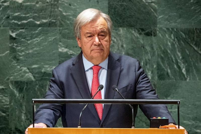 Secrétaire général de l'ONU: permettre la crise climatique, l'humanité a ouvert les portes de l'enfer