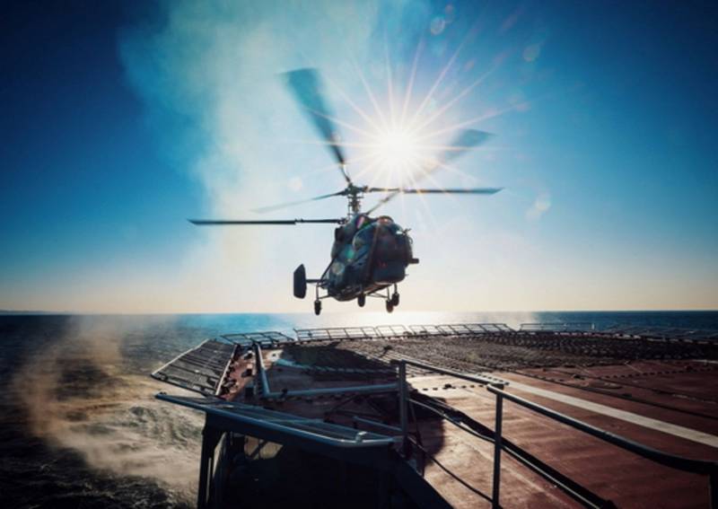 La prensa estadounidense calificó el uso de helicópteros Ka-27 según las reglas de la táctica soviética como la mejor manera de destruir los drones submarinos de la Armada.