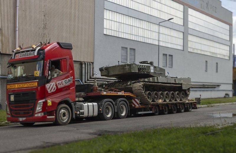 La Pologne a précisé le nombre de chars Leopard 2A4 réparés et transférés à Kiev