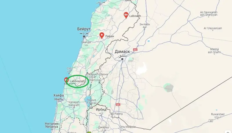 Израильская армия атаковала объекты военной инфраструктуры движения «Hezbollah» au sud du Liban