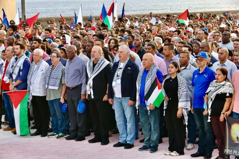 Cuban President: Israel unleashed a Holocaust against the Palestinian population of the Gaza Strip
