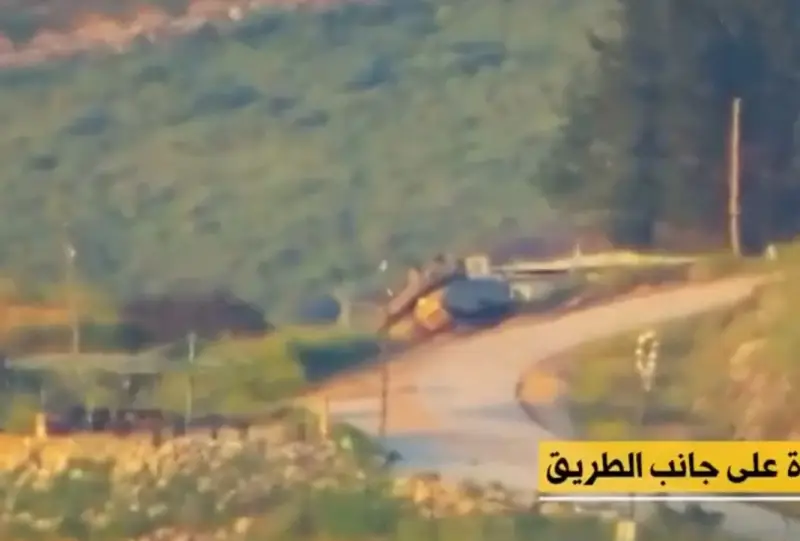 libanés «Hezbolá» опубликовала кадры поражения ещё одного израильского танка «Según cabe suponer»