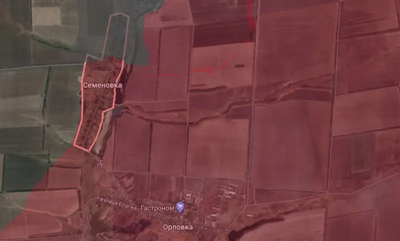 Украинские военкоры: ВСУ отступили из села Семёновка, что к западу от Авдеевки