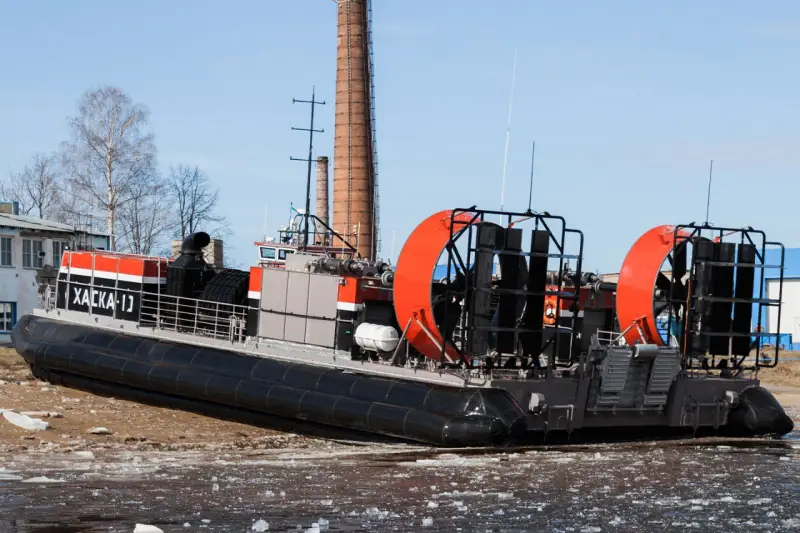 Full testing of the hovercraft began at the Rybinsk Reservoir «Haska-10»