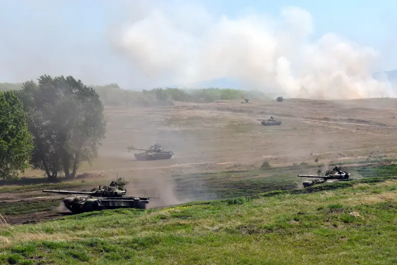 En las enseñanzas de Vihor 2024 desplegó los últimos tanques serbios M-84AS2