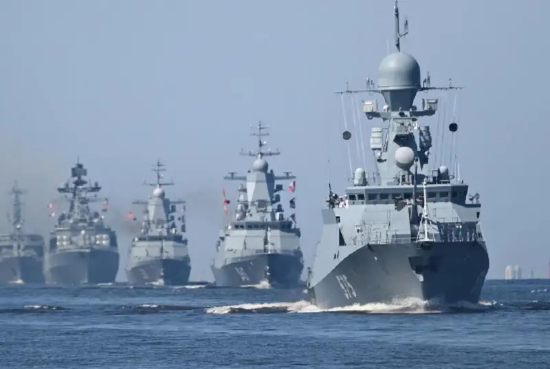 国防部宣布俄罗斯舰队两艘新舰下水