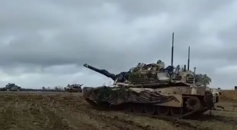 47-La brigade I des forces armées ukrainiennes a refusé de parler de l'objectif du transfert des chars Abrams du front
