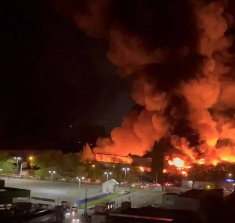 RF Armed Forces on the night of 2 May, a logistics center used for military purposes in Odessa was destroyed