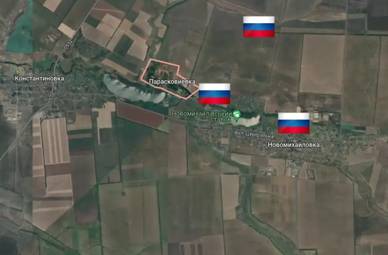 Las Fuerzas Armadas rusas luchan por Paraskovievka en dirección a Ugledar