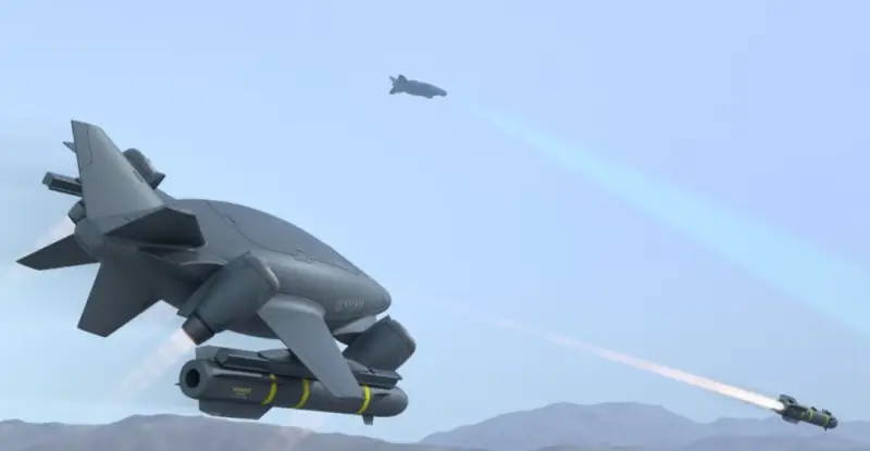 新型攻击型无人倾转旋翼机Razor P100的概念已在美国提出