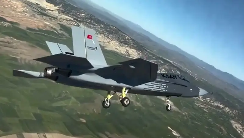 Se mostraron nuevas imágenes del vuelo del caza turco KAAN