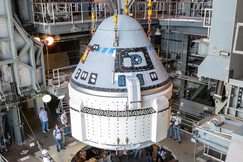 NASA announced a change in the date of the first flight of the Starliner spacecraft