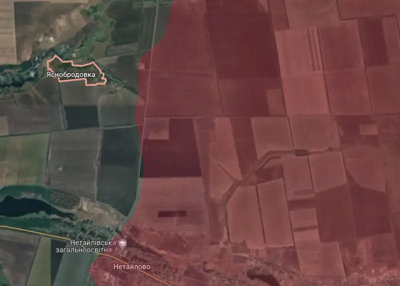 俄罗斯武装部队控制了大约 13 平方. 北方向领土公里数