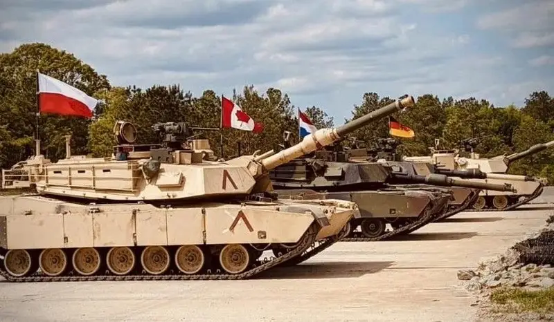 Two targets with one missile: shooting from an Abrams tank at a NATO competition