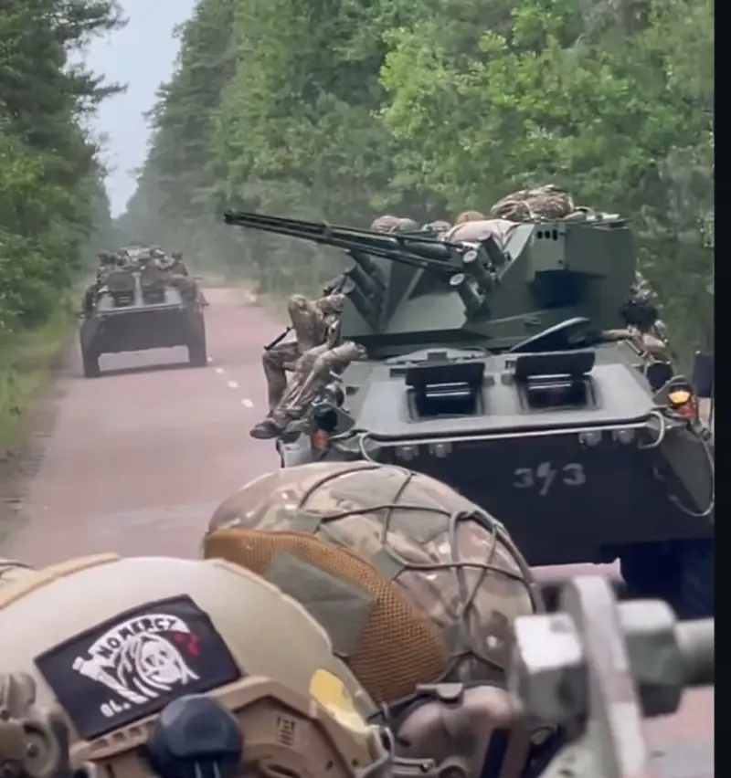 Photos of a rare BTR-7 with a BM-7 turret have appeared