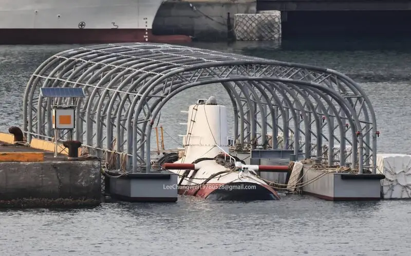 Taïwan publie des images des essais du sous-marin inhabité Hailong