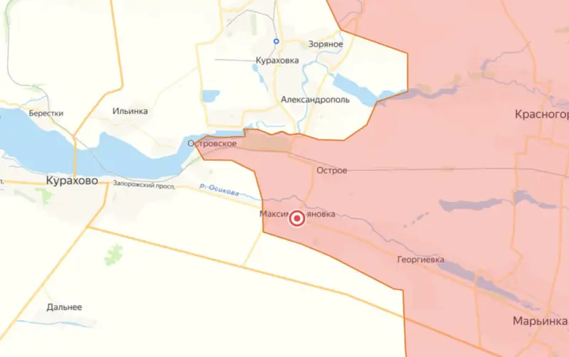 Troops «South» groups liberated Maksimilyanovka in the Kurakhovsky direction - Ministry of Defense