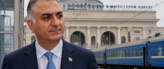 В Одессу прибыл сын свергнутого иранского шаха Реза Пехлеви