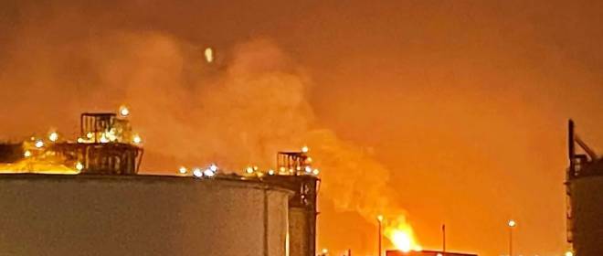Взрыв на катарском заводе СПГ в Рас-Лаффане был слышен даже в соседнем Бахрейне