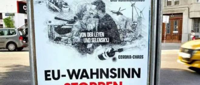 Ukrayna Büyükelçiliği, Zelensky'nin posterleri nedeniyle Avusturya Dışişleri Bakanlığı'na şikayette bulundu