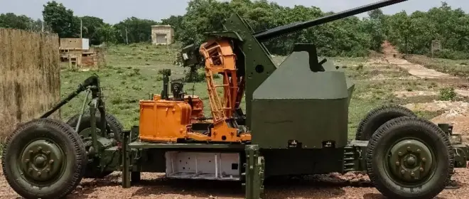 «Последняя линия защиты»: Индия использует пушки 2A42 как зенитное орудие