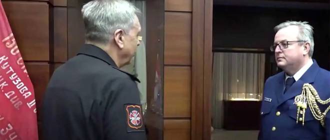 Начальник ГРУ представил американскому атташе данные с БПЛА, летевшего на Валдай