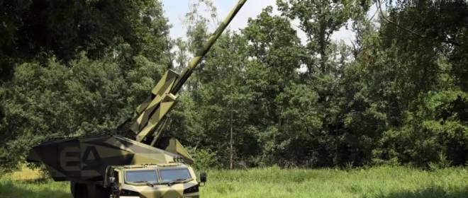 Armas autopropulsadas tchecas DITA para a Ucrânia