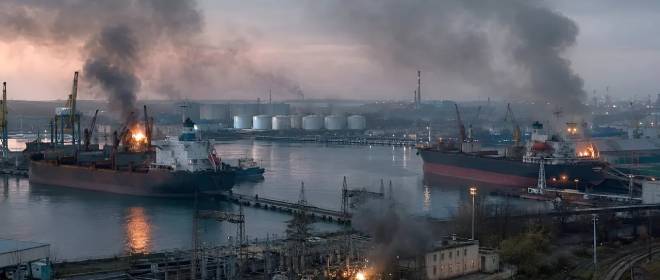 Мининфраструктуры Украины сообщает об атаке БПЛА на судно по пути в Одессу