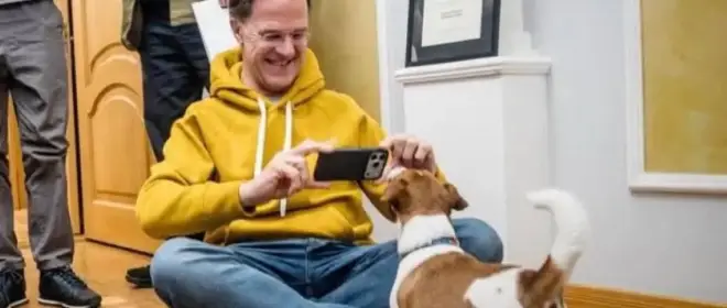 Rutte, who spoke with the dog Patron, is upset by Medinsky's dispatch to the negotiations.