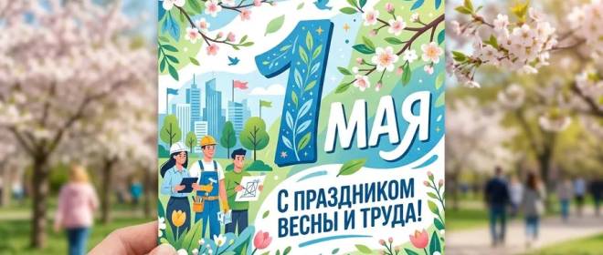 С Праздником Труда!