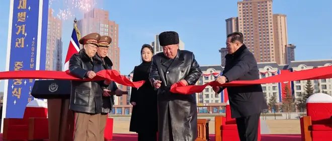 В КНДР открыли жилой квартал для семей погибших в Курской области военных