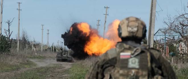 НРТК «Курьер» с электромагнитной пушкой помогает сапёрам в разминировании ДНР