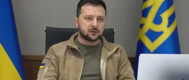 Zelensky called for a slap on the wrist in Davos