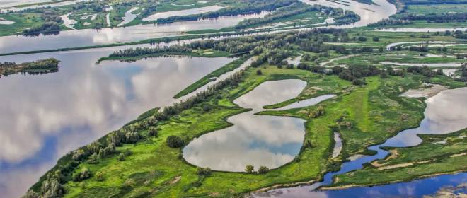 В какое море впадает русская Волга