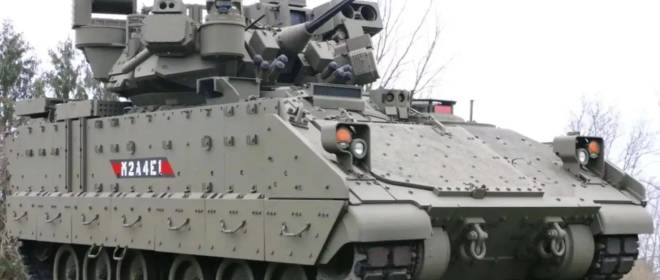 США повышают живучесть БМП Bradley установкой комплекса активной защиты Iron Fist